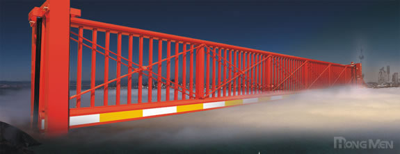 P703B-R,红门提供电动门,道闸,岗亭,智能停车场管理系统等